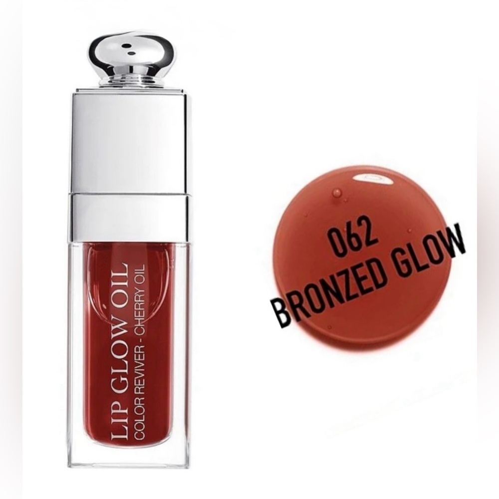 Dior Addict Lip Glow Oil Limited Edition Bronzed Glow 062 New Retail $40